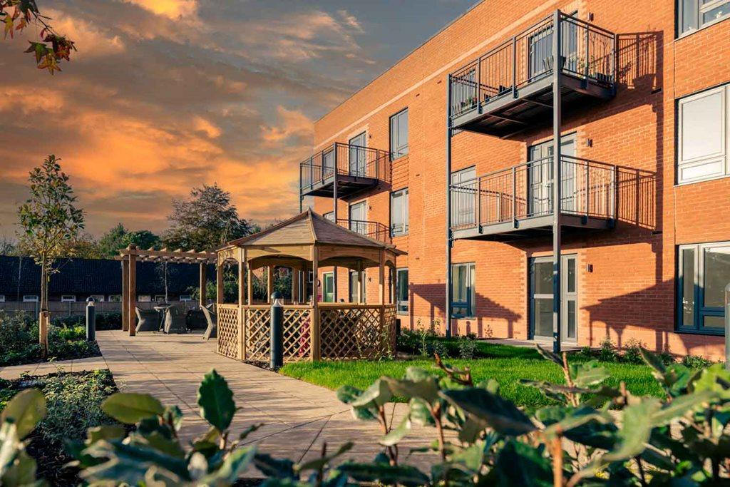 Crescent Place rear aspect