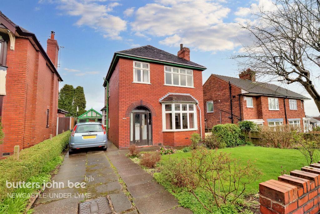 Crackley Bank, Newcastle 3 bed detached house £82,000