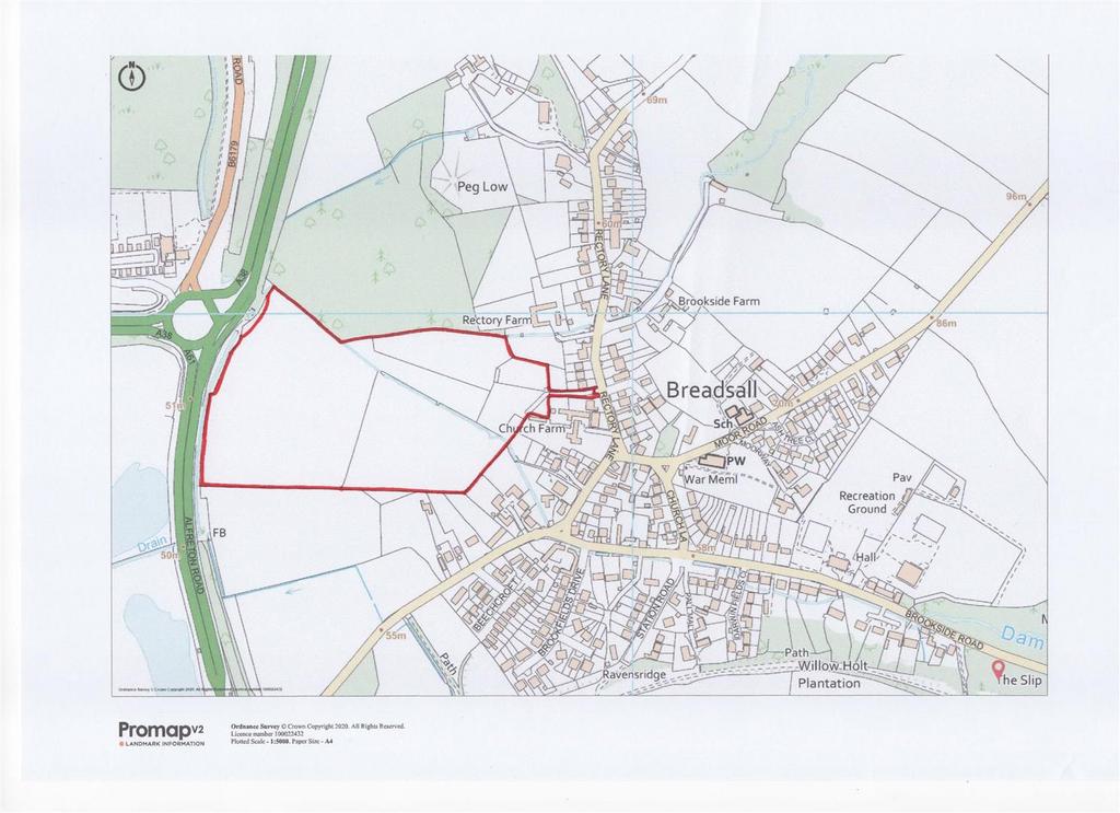 Rectory Lane, Breadsall, Derby Land £250,000