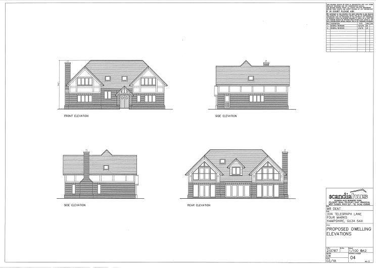 Telegraph Lane, Four Marks, Alton, Hampshire, GU34 5 bed property with