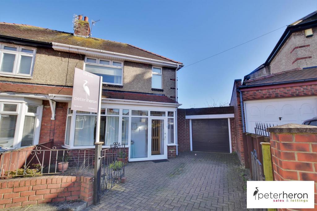 Marcia Avenue, Fulwell, Sunderland 3 bed semidetached house for sale