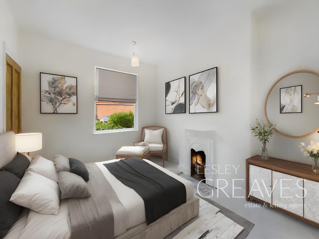 Bedroom Two Virtually Staged