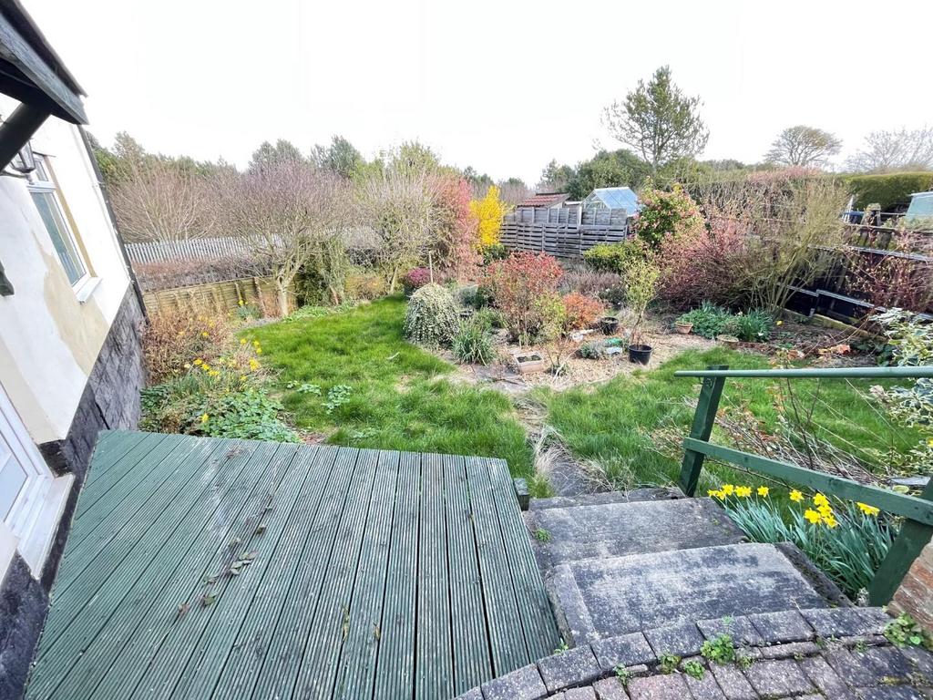 Rear garden