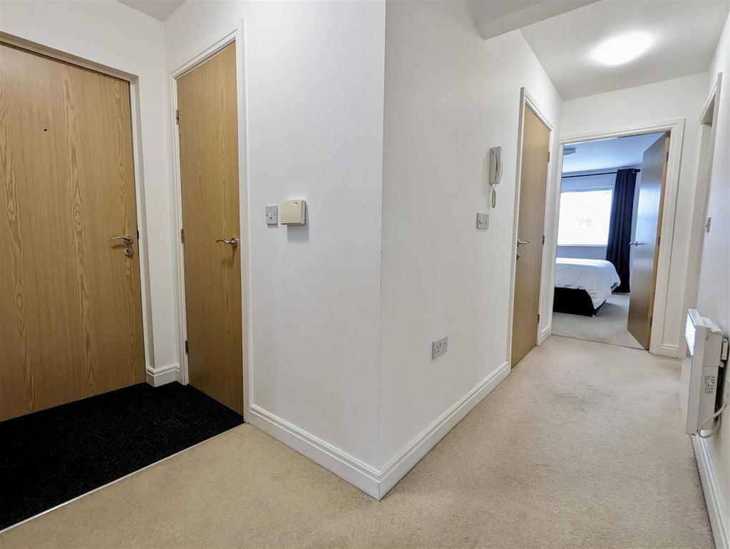 Private entrance hallway