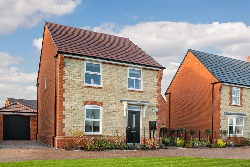 Outside View of the Ingleby. 4 bedroom home.