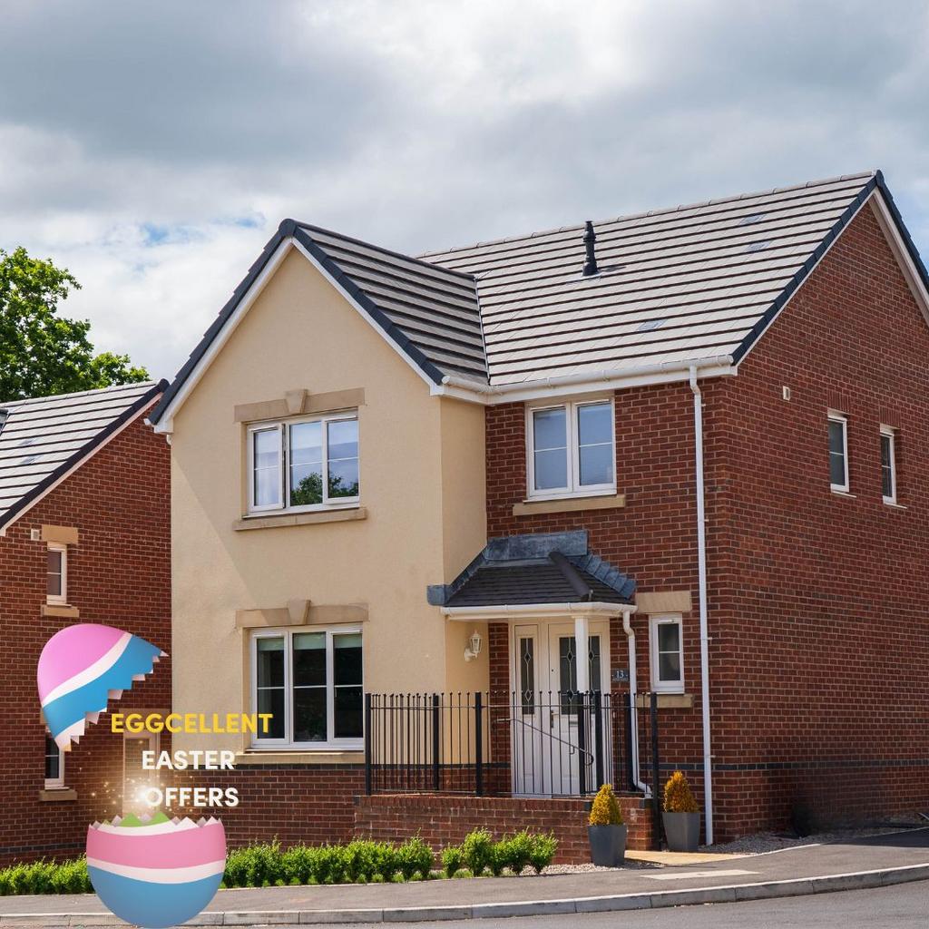 Plot 46, The Ferndale at Bedwellty Fields, Pengam Rd, CF81 3 bed detached house for sale £314,995