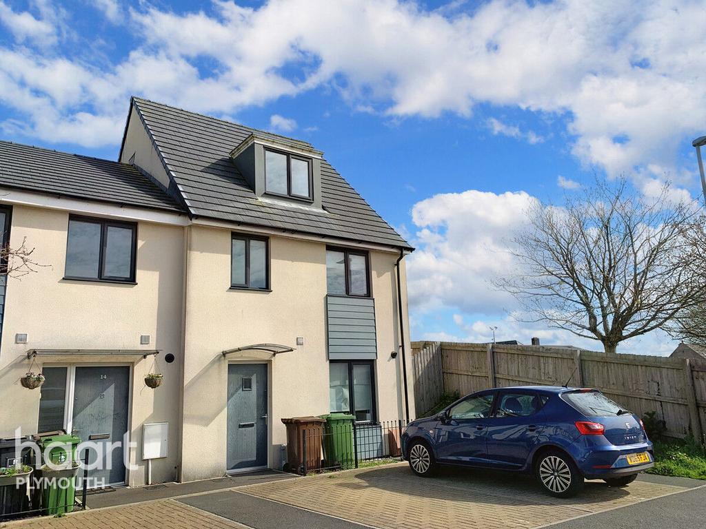 Pennycross Close, Plymouth 3 bed end of terrace house for sale £280,000