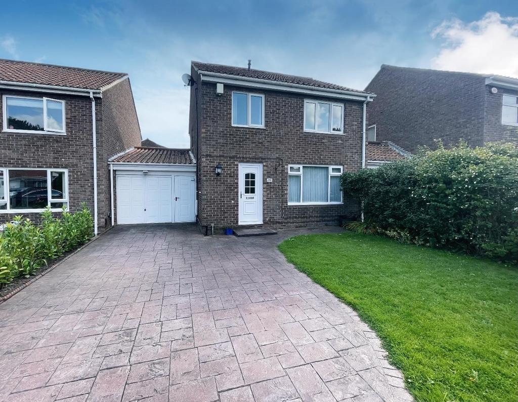 The Poplars, Wolviston, Billingham 3 bed link detached house £278,000