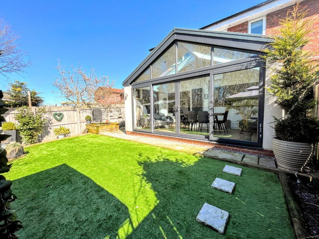 Rear garden