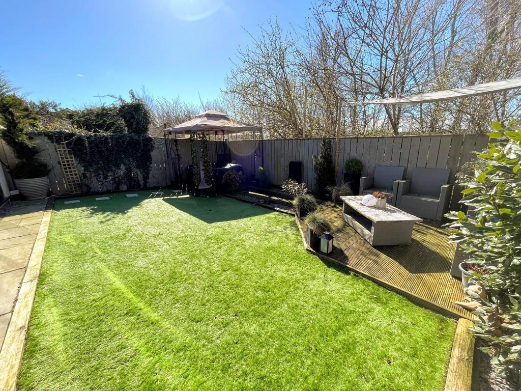 Rear garden