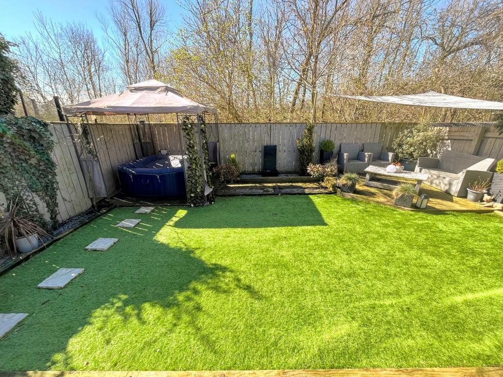 Rear garden