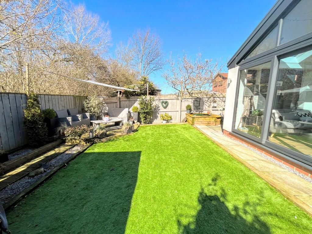 Rear garden