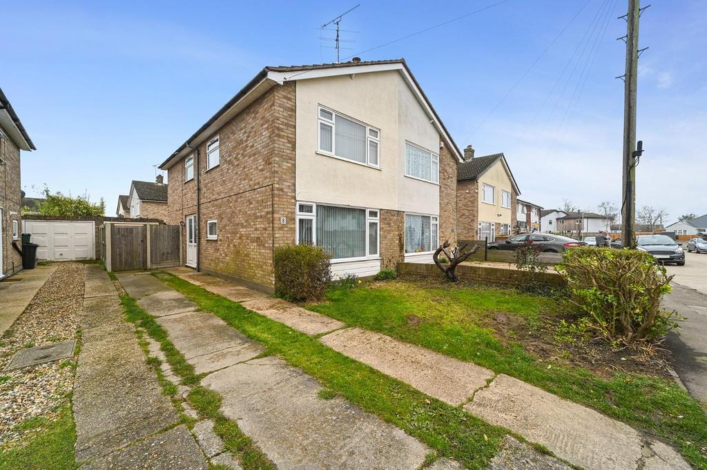 Cox Road, Alresford, Colchester 3 bed semidetached house for sale £