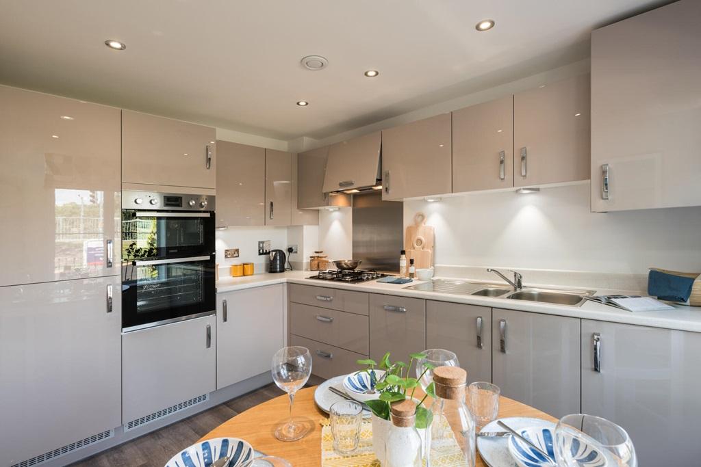 Prepare meals together in the open plan kitchen...