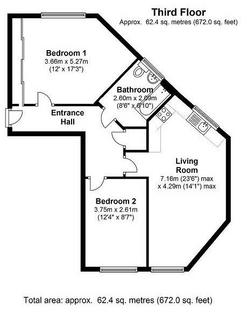 2 bedroom apartment to rent, Preston Mansions,  , Brighton BN1