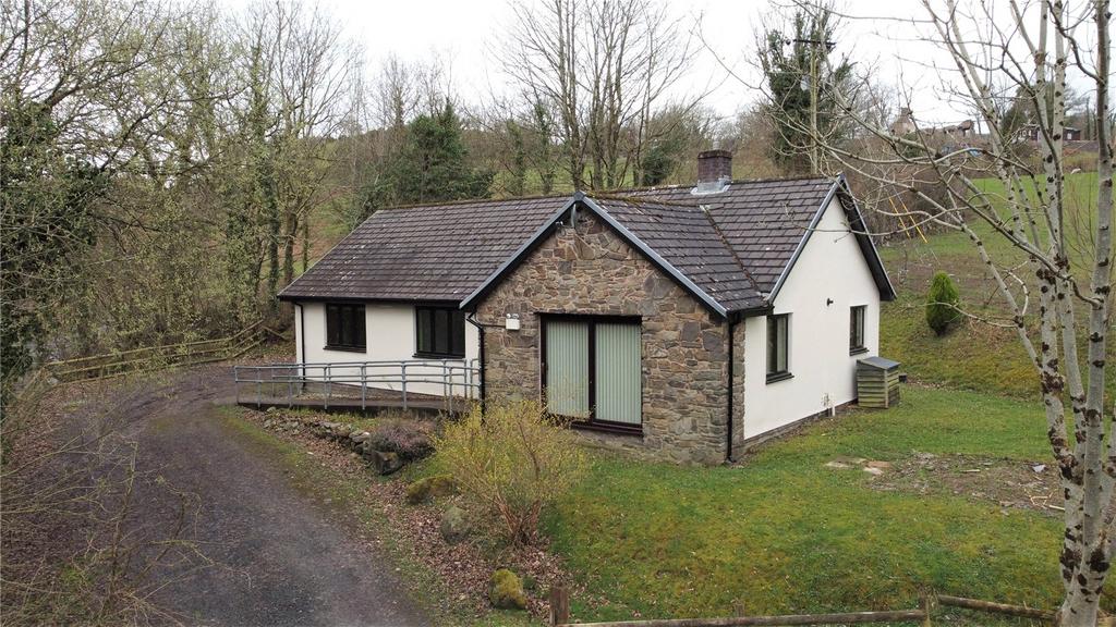 Bryn Y Graig, Tafolwern, Llanbrynmair, Powys, SY19 4 bed bungalow for