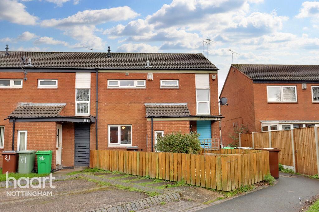 Castleton Close, The Meadows 2 bed end of terrace house - £170,000