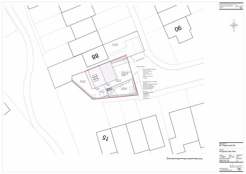 Building plot with detailed planning permission for a detached house