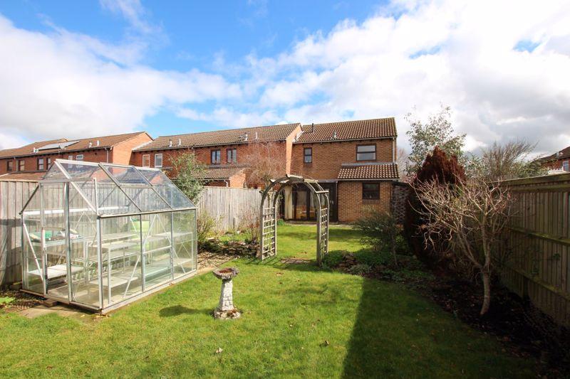 Rear of property