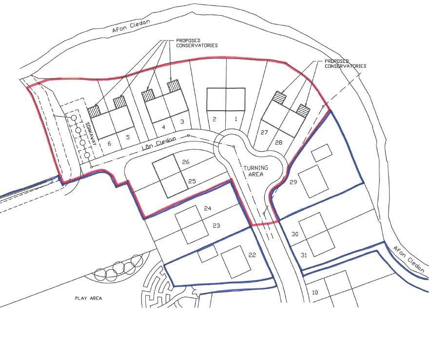 Stad Craig Ddu, Llanon, SY23 3 bed property with land for sale £125,000
