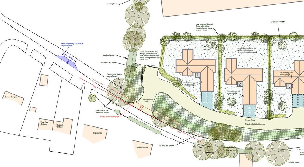 Plots at Blacksmiths Lane, Cropthorne, Pershore Plot for sale £250,000