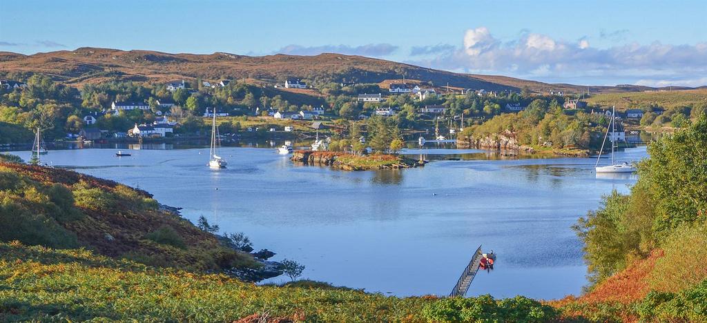 View of badachro from horrisdale