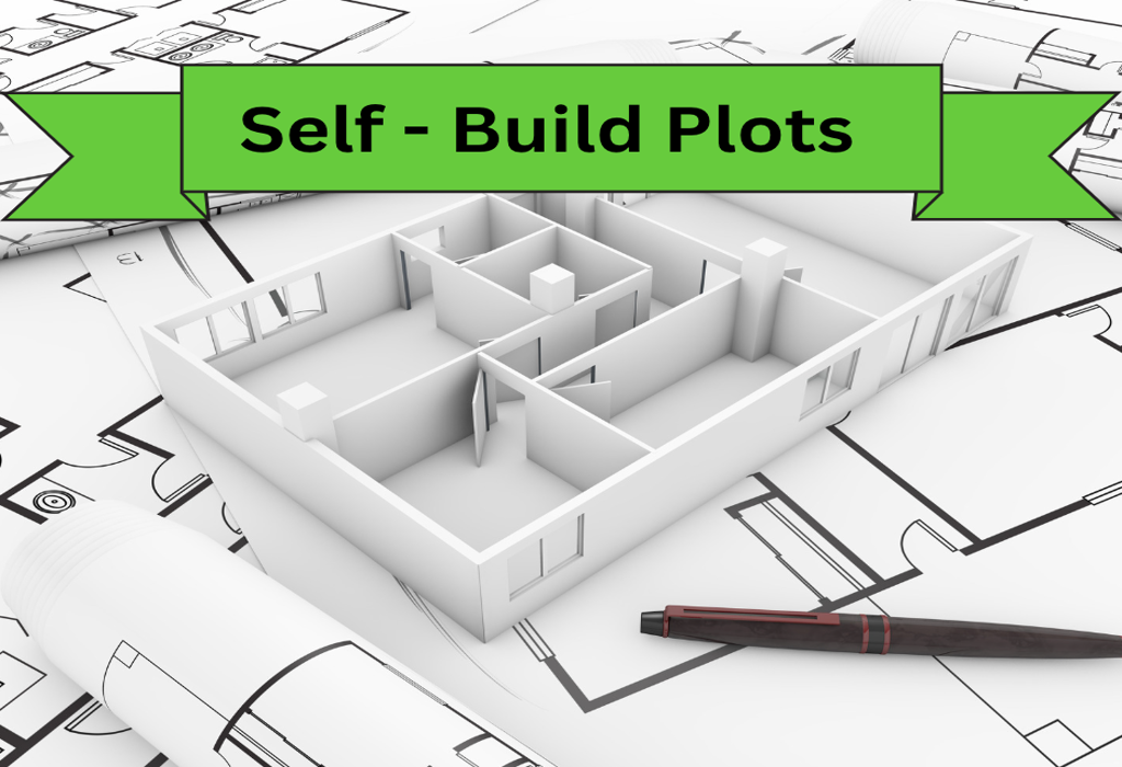 SelfBuild Plots, North Tawton, Devon 3 bed property with land for sale