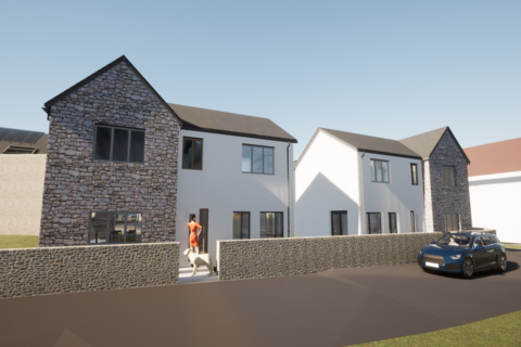 2 bedroom property with land for sale - Brand New Development of 2-4 Bed Energy Positive Homes in North Tawton