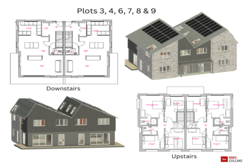 2 bedroom property with land for sale - Brand New Development of 2-4 Bed Energy Positive Homes in North Tawton
