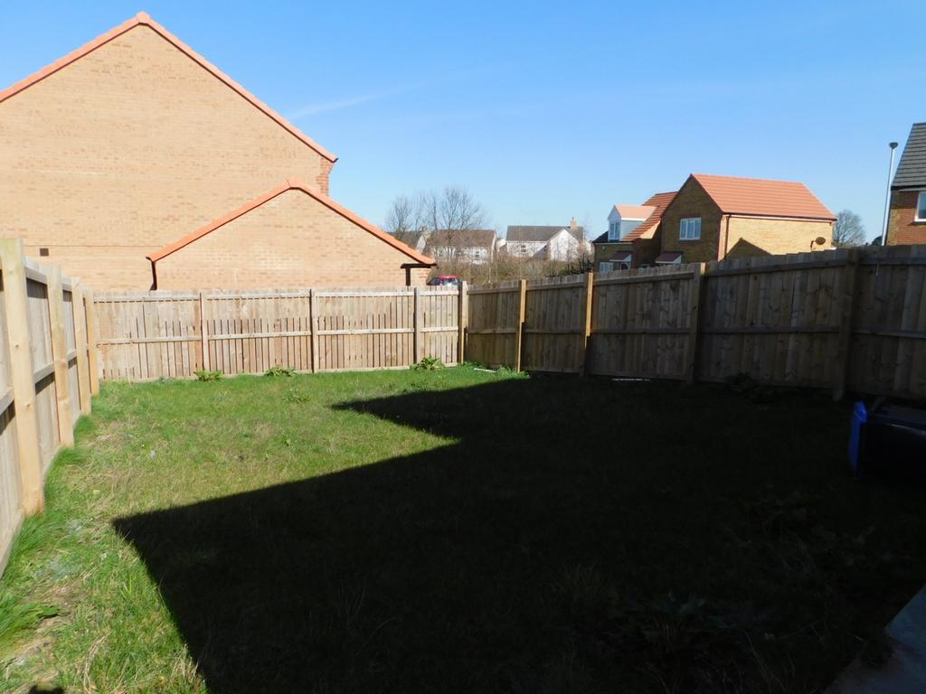 Rear garden