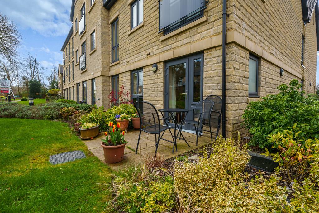 Private Patio and Communal Gardens