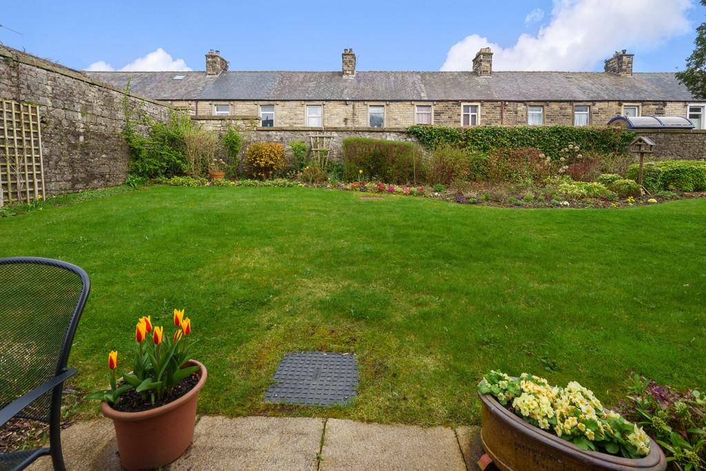 Private Patio and Communal Gardens