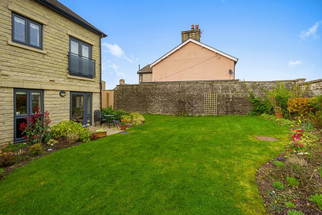 Private Patio and Communal Gardens