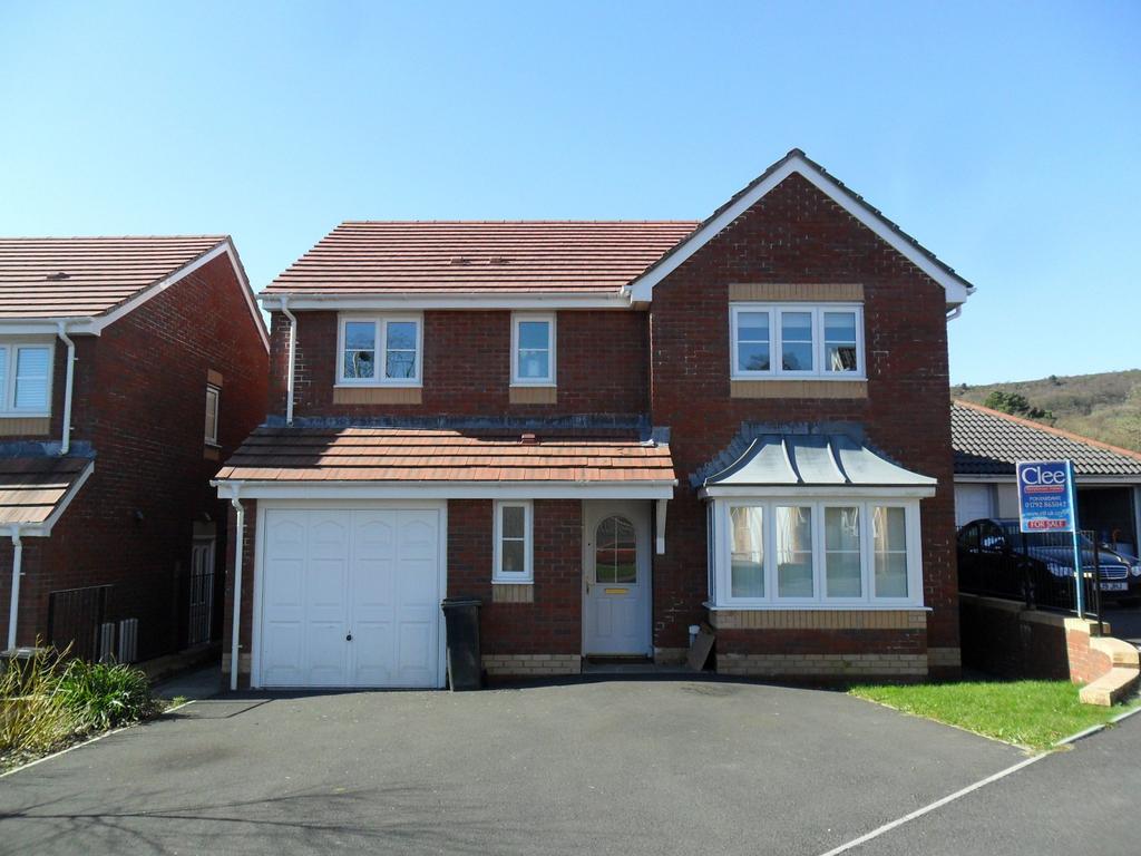 Parc Gilbertson, Gelligron, Pontardawe. 4 bed detached house for sale