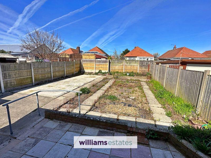 Rear garden