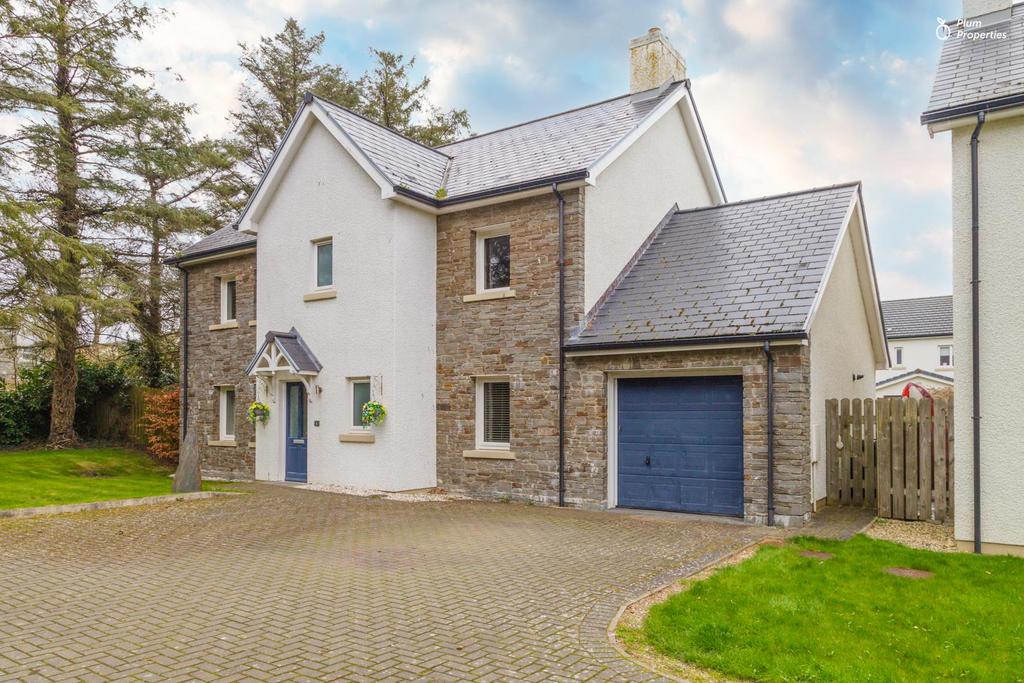 Croit Ny Glionney, Colby, Isle Of Man 4 bed detached house for sale £