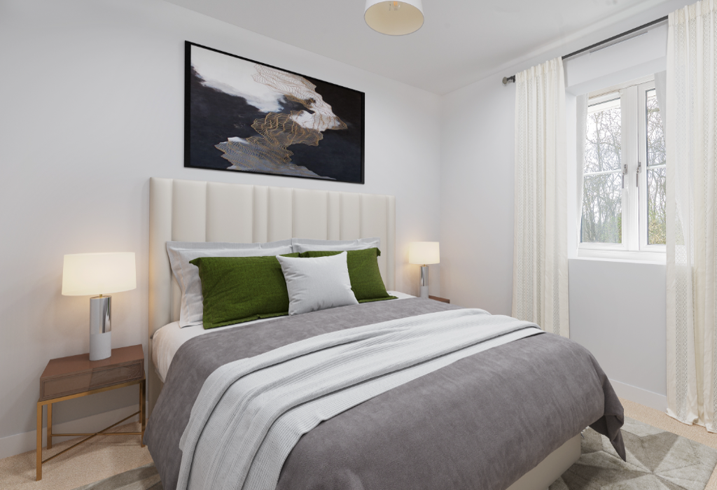 Third Bedroom (Virtually Furnished)
