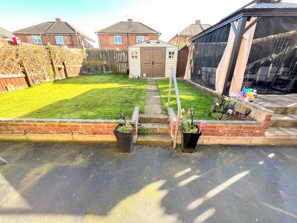 Rear garden