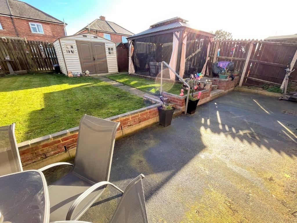 Rear garden