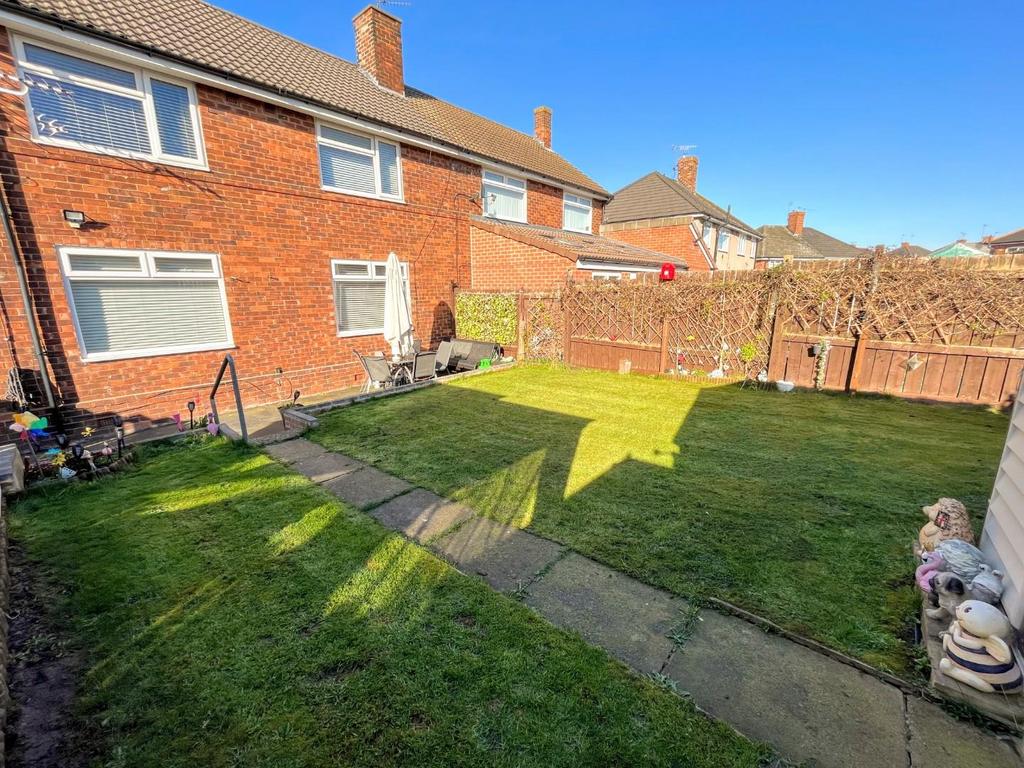 Rear garden