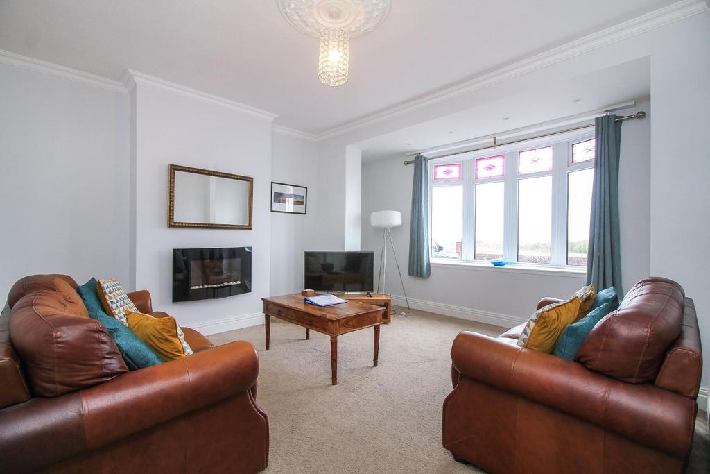 Marine View, Seaton Sluice, Whitley Bay 3 bed semidetached house for
