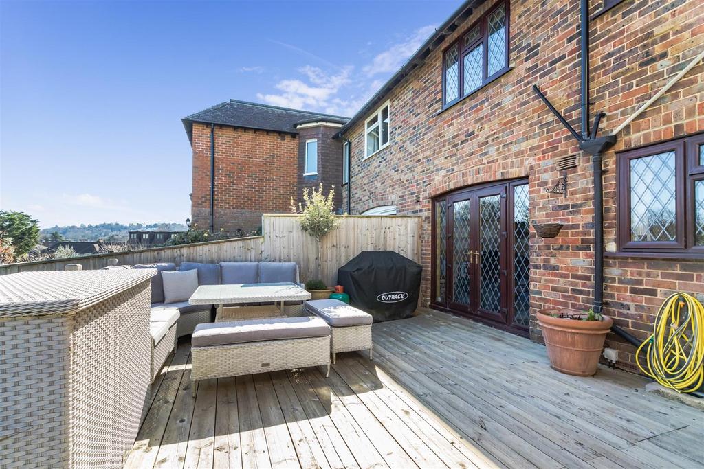 Decked Patio Area