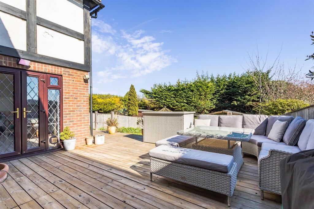 Decked Patio Area
