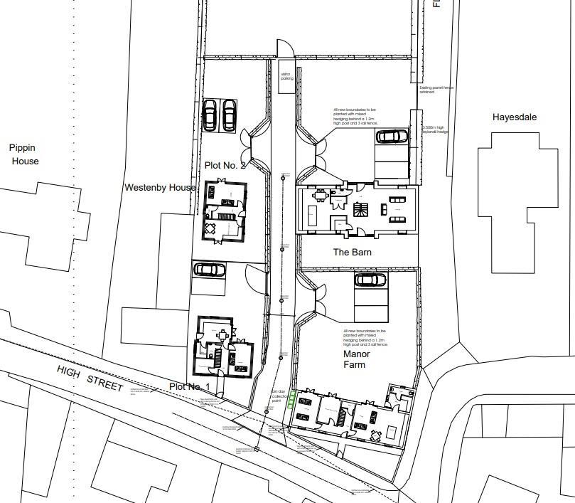 Proposed site plan