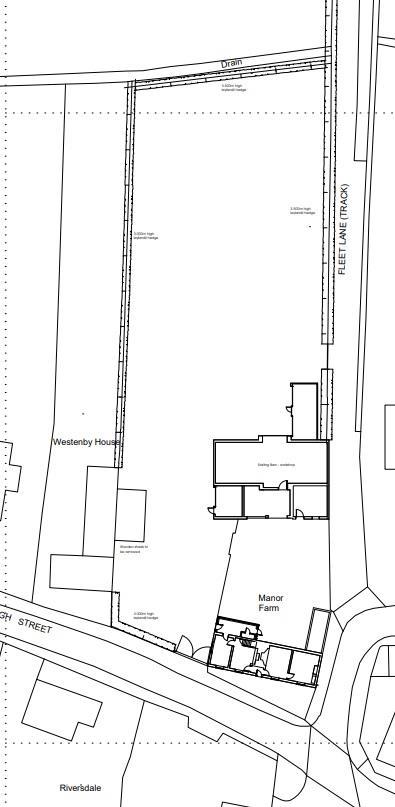 Existing site plan