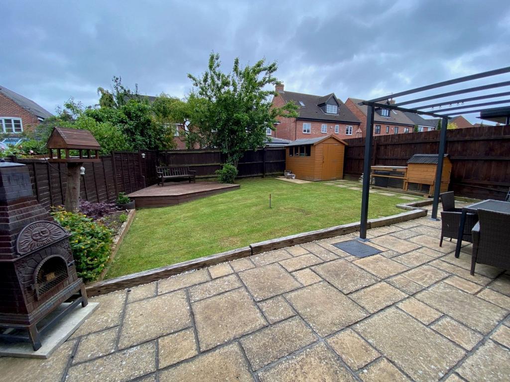 Rear garden