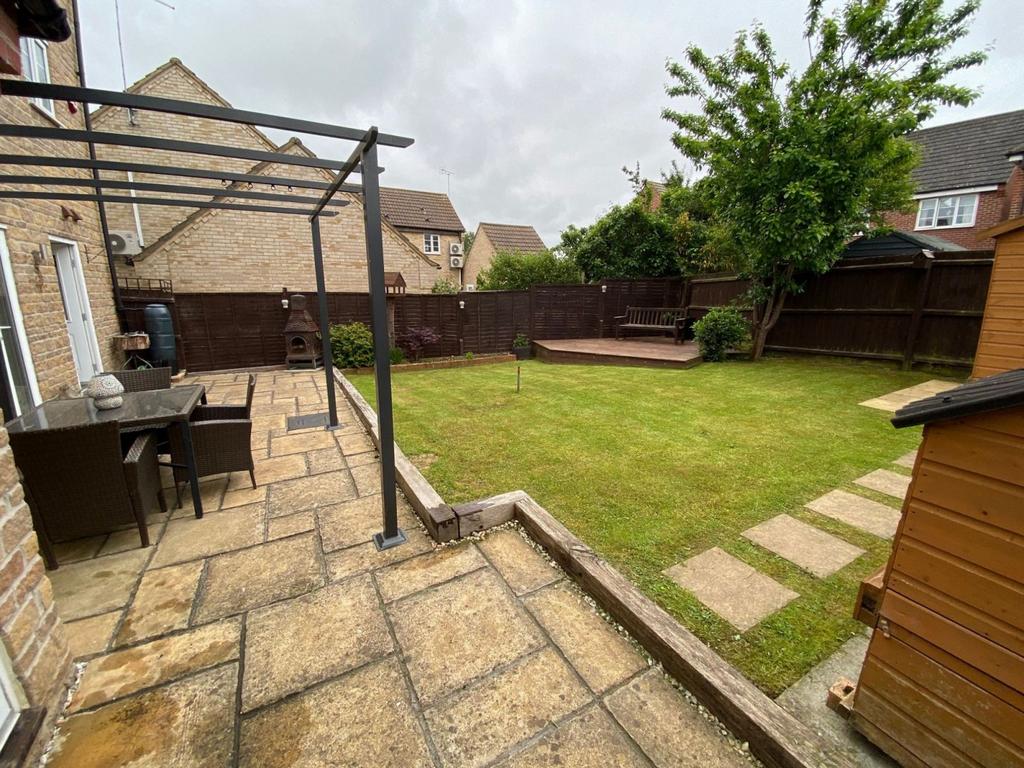 Rear garden