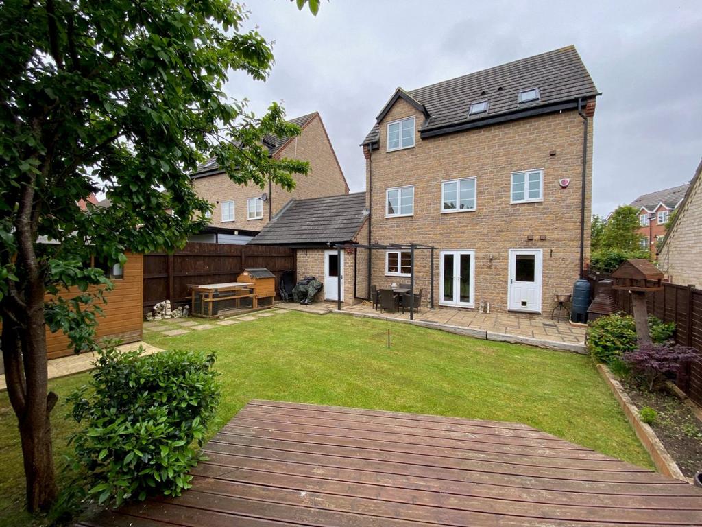 Rear garden