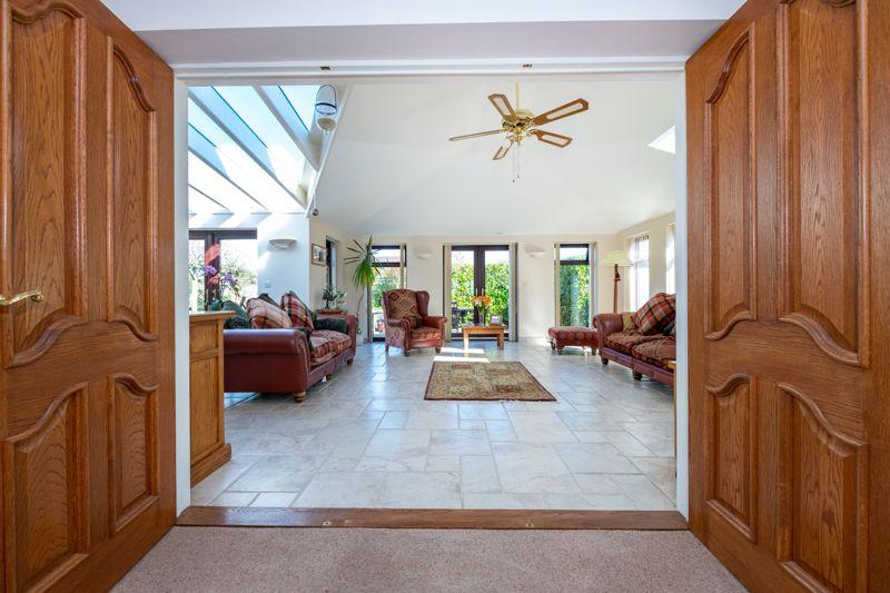 Open plan reception