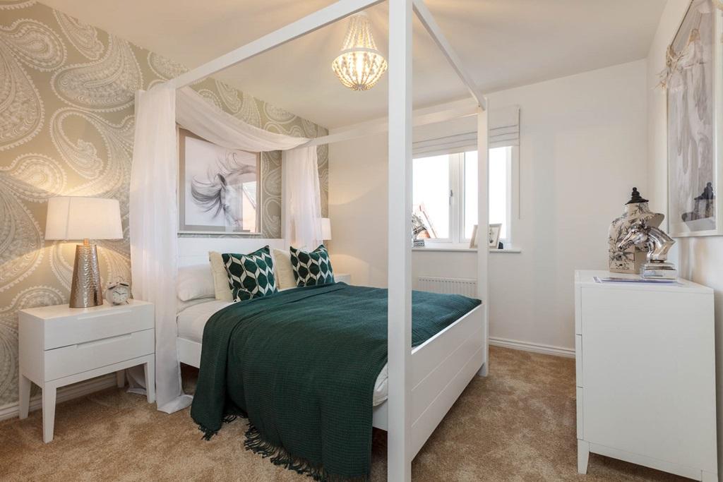 Bedroom 3 is a generous double